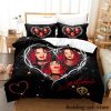 2023 Sexy Karol g Bedding Set Cartoon Anime three piece set Adult Kid Bedroom Duvetcover Sets 4 - Karol G Shop