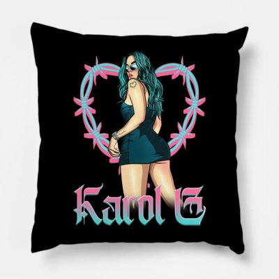 Karol G Throw Pillow Official Karol G Merch