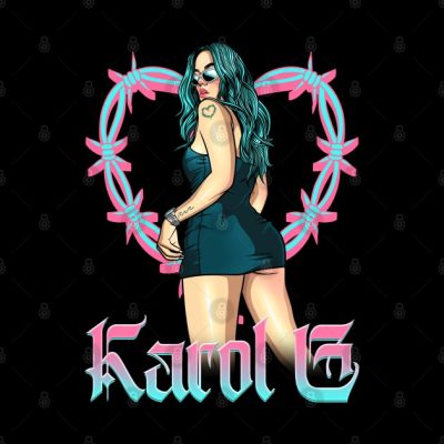 Karol G Throw Pillow Official Karol G Merch