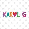 Karol G Ma Ana Ser Bonito Throw Pillow Official Karol G Merch