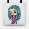 Baby Karol Blue Hair Tote Official Karol G Merch