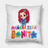 Karol G Alphabet Throw Pillow Official Karol G Merch