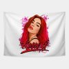 Karol G Red Hair Tapestry Official Karol G Merch