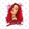 Karol G Red Hair Throw Pillow Official Karol G Merch