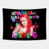 Karol Ma Ana Ser Bonito Art Tapestry Official Karol G Merch