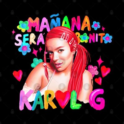 Karol Ma Ana Ser Bonito Art Throw Pillow Official Karol G Merch