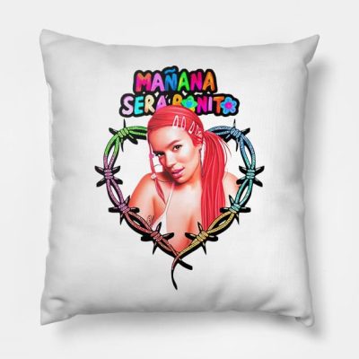 Karol Ma Ana Ser Bonito Throw Pillow Official Karol G Merch