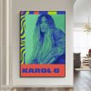 KAROL G Classic Anime Poster Retro Kraft Paper Sticker DIY Room Bar Cafe Decor Art Wall - Karol G Shop