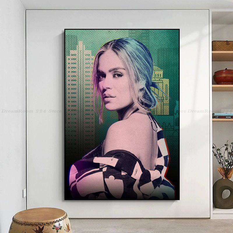 KAROL G DIY Poster Kraft Paper Vintage Poster Wall Art Painting Study Nordic Home Decor 2 - Karol G Shop