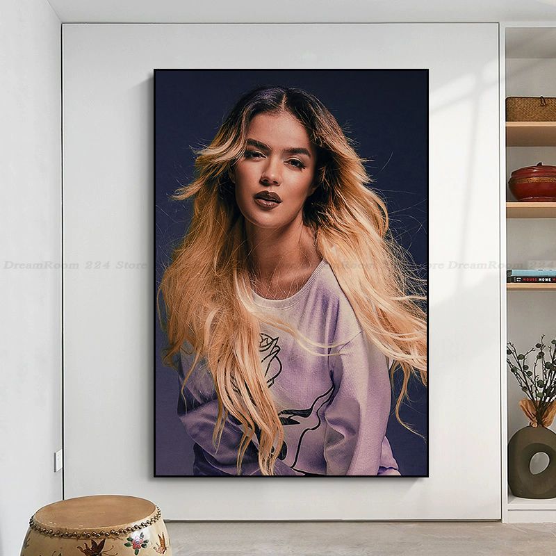 KAROL G DIY Poster Kraft Paper Vintage Poster Wall Art Painting Study Nordic Home Decor 3 - Karol G Shop