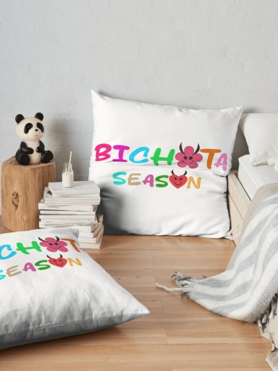 Bichota Season Karol G Throw Pillow Official Karol G Merch