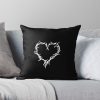 Karol G Bichota Heart Tattoo Throw Pillow Official Karol G Merch