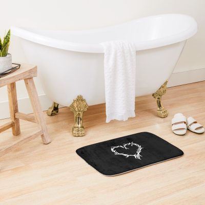 Karol G Bichota Heart Tattoo Bath Mat Official Karol G Merch