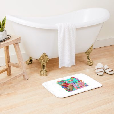 Karol G Flower Bath Mat Official Karol G Merch