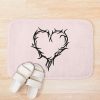 Karol G Bichota Heart Tattoo Bath Mat Official Karol G Merch