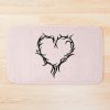 Karol G Bichota Heart Tattoo Bath Mat Official Karol G Merch