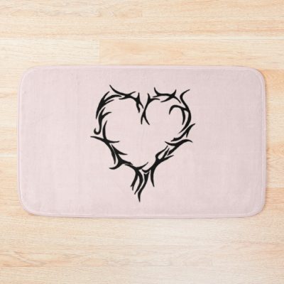 Karol G Bichota Heart Tattoo Bath Mat Official Karol G Merch