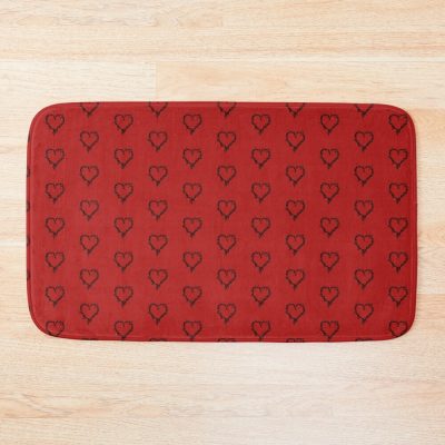 Karol G Bichota Heart Tattoo Bath Mat Official Karol G Merch