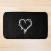 Karol G Bichota Heart Tattoo Bath Mat Official Karol G Merch