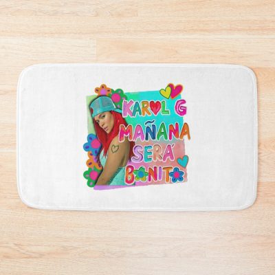 Karol G Flower Bath Mat Official Karol G Merch