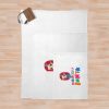 Karol G Alphabet Cute Throw Blanket Official Karol G Merch