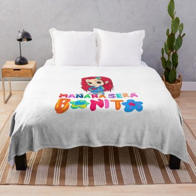 Karol G Alphabet Cute Throw Blanket Official Karol G Merch