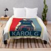 Karol G Bichota Throw Blanket Official Karol G Merch