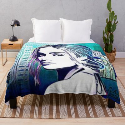 Karol G The Gender Warrior Throw Blanket Official Karol G Merch