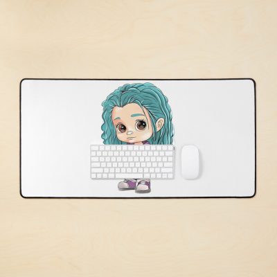 Karol G Hair Blue Mouse Pad Official Karol G Merch