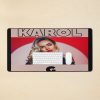 Karol G Vintage With Pink Background Mouse Pad Official Karol G Merch