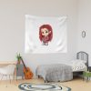 Karol G Red Hair Tapestry Official Karol G Merch