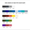 tank top color chart - Karol G Shop