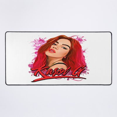 Karol G Red Hair Mouse Pad Official Cow Anime Merch